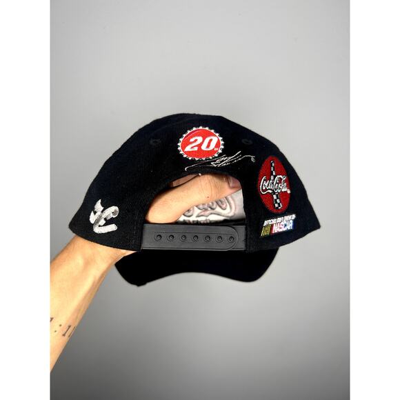 Vintage 90s Coca Cola Racing Family Nascar Snapback Hat - Picture 4 of 8